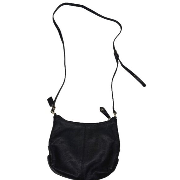 Small Black Coach Crossbody With Snakeskin Accents‎ - Picture 4 of 5